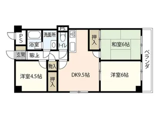 エコービル【4階】の間取り
