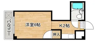 南千田柴崎ビル【5階】の間取り