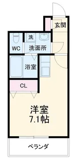 ラ・レーヴ追浜【1階】の間取り