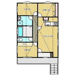 シャンティ【2階】の間取り