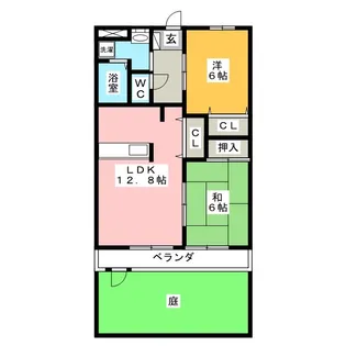 エルセンチュリー21【1階】の間取り