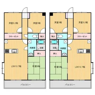 PINE GOLD【2階】の間取り