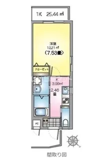 ヒジャオーステン【1階】の間取り