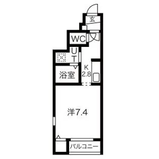 MAGIK【1階】の間取り