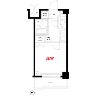東京都品川区南品川4【マンション】の間取り