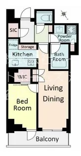 ザ・パークハウス三田ガーデン タワー棟【4階】の間取り