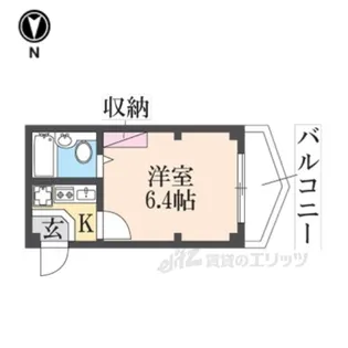 スコッチテリア三条【2階】の間取り