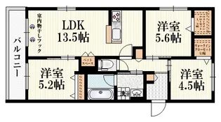 エルズプラス高円寺南【3階】の間取り