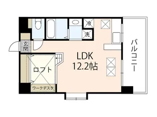LEGEND YOKOGAWA【7階】の間取り