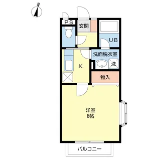 アヴァンセII【1階】の間取り