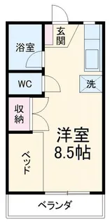 アネックス中川C【2階】の間取り