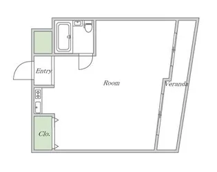 大阪府大阪市福島区海老江5【マンション】の間取り