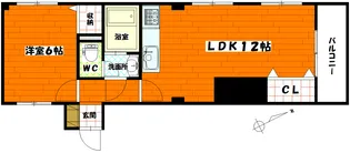 広島県広島市西区小河内町2【マンション】の間取り