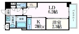 月光鎮守府【12階】の間取り