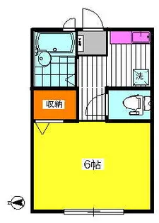 東京都世田谷区駒沢5【アパート】の間取り