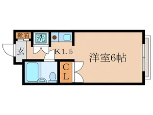 岡本マンション【2階】の間取り