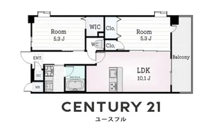 スプランディット中百舌鳥【2階】の間取り