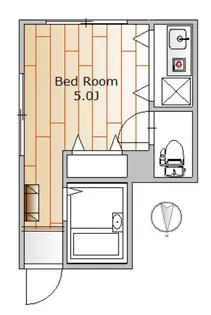 KITAZAWA RISE【1階】の間取り