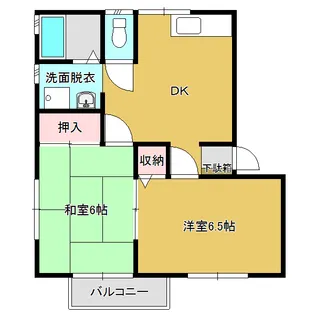 ライカハウス【2階】の間取り