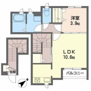 シャーメゾン国見2丁目【2階】の間取り