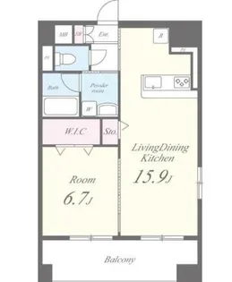 シュトランドコルブ【8階】の間取り