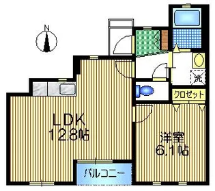 Grand View桜丘【1階】の間取り