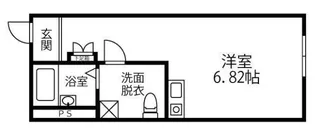 Miisa HOSHIKAWA【1階】の間取り