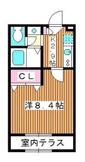 コレット上板橋【1階】の間取り