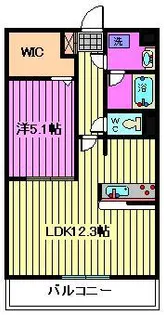 ガーデンテラス西川口【1階】の間取り