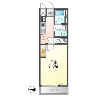 神奈川県小田原市扇町2【アパート】の間取り