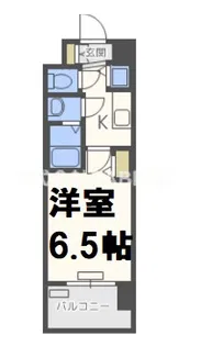 プレサンス四天王寺前夕陽ヶ丘【8階】の間取り