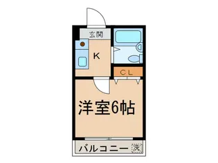 グランディオーズ五条【3階】の間取り