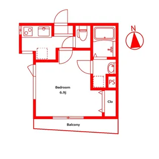 Yoshishou大師駅前【1階】の間取り