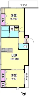 グラン大森南【1階】の間取り