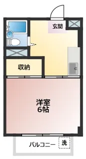 リバーサイド東雪谷【1階】の間取り