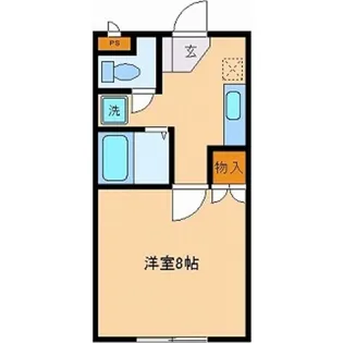 インシティ本町【3階】の間取り