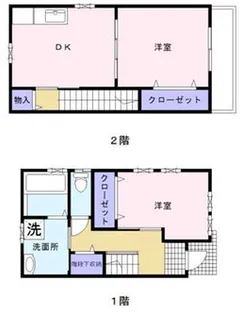 ハッピーフォーエバー花畑 南の間取り