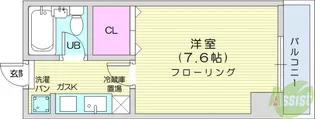 アーバン川内【1階】の間取り