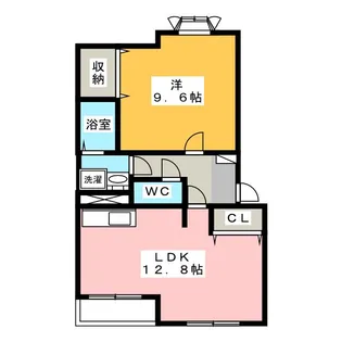 III・アンジェラス【1階】の間取り