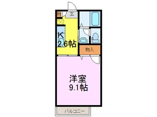 オレンジヒルズA【2階】の間取り