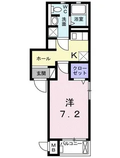メゾン ジュネス【3階】の間取り