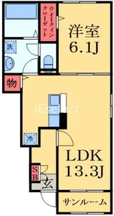 プランドールA【1階】の間取り
