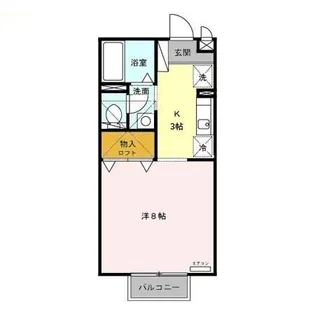マ・メゾン海山道【2階】の間取り
