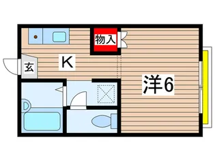 シャトレーヤハギ【1階】の間取り