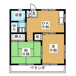 アインス【2階】の間取り