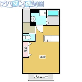 ヴィヴァーチェ【1階】の間取り