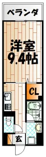 クルーズ レーヌ【3階】の間取り