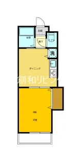 CALMAX本原【4階】の間取り