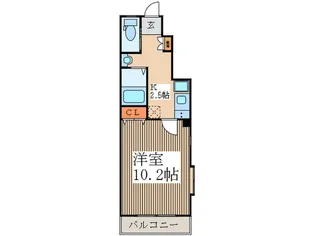 カーサビアンカ【1階】の間取り