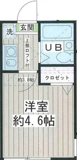 サンシエスタ西谷【2階】の間取り